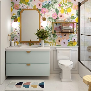 Цветная и яркая ванная комната: как преобразить санузел в Якутске - yakutsk.mebel54.com | фото